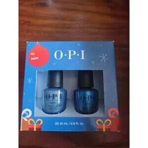 OPI Nail Lacquer Polish Set of 2 Blues Angels Flight And Do You See What I Sea